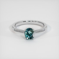 2.01 Ct. Sapphire Ring, Platinum 950 1