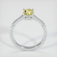 1.03 Ct. Yellow Sapphire Ring, Platinum 950 3