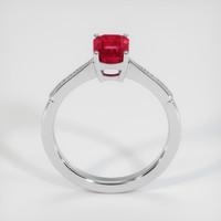 1.03 Ct. Ruby Ring, 14K White Gold 3