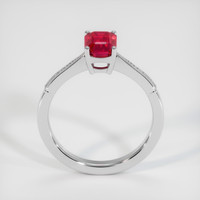 1.32 Ct. Ruby Ring, 14K White Gold 3