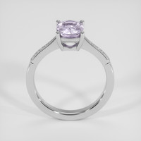 2.34 Ct. Purple Sapphire Ring, 14K White Gold 3