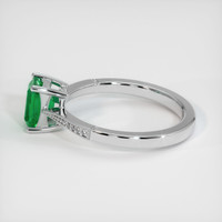 Emerald Ring 0.92 Ct., 18K White Gold Preview