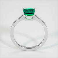 2.07 Ct. Emerald Ring, 18K White Gold 3