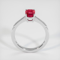 1.32 Ct. Ruby Ring, 18K White Gold 3