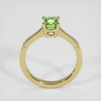 1.18 Ct. Green Sapphire Ring, 14K Yellow Gold 3