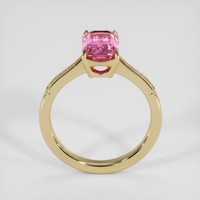 2.09 Ct. Purplish Pink Sapphire Ring, 14K Yellow Gold 3