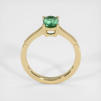 1.63 Ct. Green Sapphire Ring, 14K Yellow Gold 3