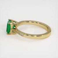Emerald Ring 0.92 Ct. 18K Yellow Gold Preview