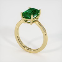 Emerald Ring 2.69 Ct., 18K Yellow Gold Preview
