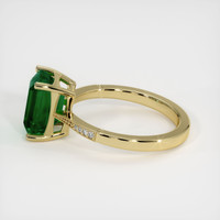 2.69 Ct. Emerald Ring, 18K Yellow Gold 4