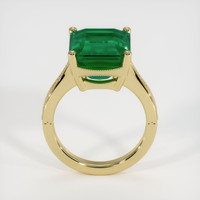 Emerald Ring 7.62 Ct. 18K Yellow Gold Preview