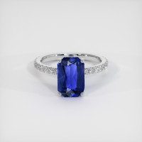 4.04 Ct. Color Change Sapphire Ring, Platinum 950 1