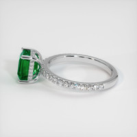 1.76 Ct. Emerald Ring, Platinum 950 4