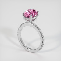 6.38 Ct. Gemstone Ring, Platinum 950 2