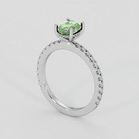 1.42 Ct. Alexandrite Ring, Platinum 950 2