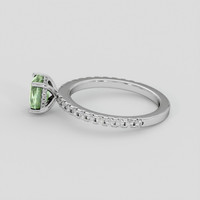1.42 Ct. Alexandrite Ring, Platinum 950 4