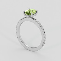 1.41 Ct. Alexandrite Ring, Platinum 950 2