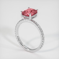 2.53 Ct. Sapphire Ring, Platinum 950 2