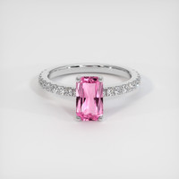 1.04 Ct. Sapphire Ring, Platinum 950 1