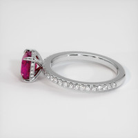 1.22 Ct. Ruby Ring, Platinum 950 4