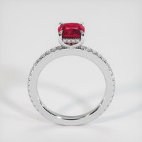 0.89 Ct. Ruby Ring, Platinum 950 3