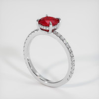 Ruby Ring 1.03 Ct., Platinum 950 Preview