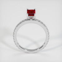1.04 Ct. Ruby Ring, Platinum 950 3