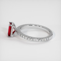 1.04 Ct. Ruby Ring, Platinum 950 4