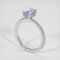 1.62 Ct. Purple Sapphire Ring, Platinum 950 2