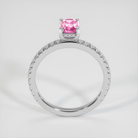 1.20 Ct. Pink Sapphire Ring, Platinum 950 3