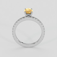 1.02 Ct. Bi Color / Parti Sapphire Ring, Platinum 950 3