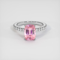 3.45 Ct. Sapphire Ring, Platinum 950 1