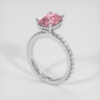 3.45 Ct. Sapphire Ring, Platinum 950 2