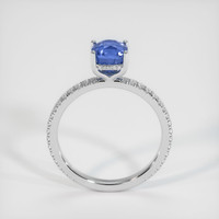 2.24 Ct. Blue Sapphire Ring, Platinum 950 3