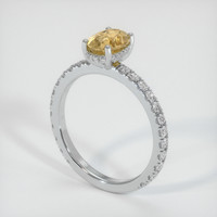 1.06 Ct. Sapphire Ring, Platinum 950 2