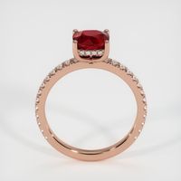 1.55 Ct. Ruby Ring, 14K Rose Gold 3