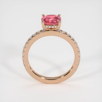 1.61 Ct. Sapphire Ring, 14K Rose Gold 3