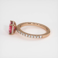 1.61 Ct. Sapphire Ring, 14K Rose Gold 4