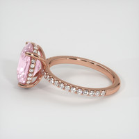 3.61 Ct. Sapphire Ring, 14K Rose Gold 4