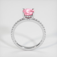 2.57 Ct. Sapphire Ring, 14K White Gold 3