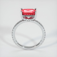 2.06 Ct. Ruby Ring, 14K White Gold 3