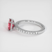 1.61 Ct. Sapphire Ring, 14K White Gold 4