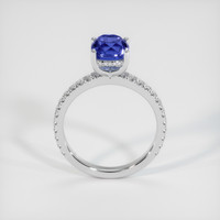 2.04 Ct. Sapphire Ring, 18K White Gold 3