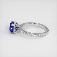 2.04 Ct. Sapphire Ring, 18K White Gold 4