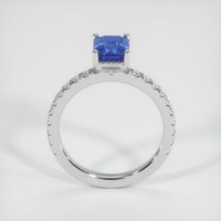 1.79 Ct. Sapphire Ring, 18K White Gold 3