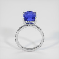 7.18 Ct. Sapphire Ring, 18K White Gold 3