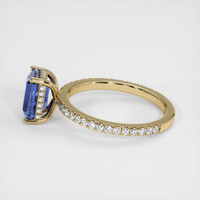 3.04 Ct. Sapphire Ring, 14K Yellow Gold 4