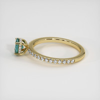 0.57 Ct. Gemstone Ring, 14K Yellow Gold 4