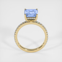 4.06 Ct. Sapphire Ring, 18K Yellow Gold 3