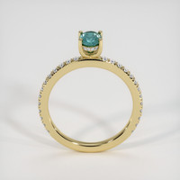 0.57 Ct. Gemstone Ring, 18K Yellow Gold 3